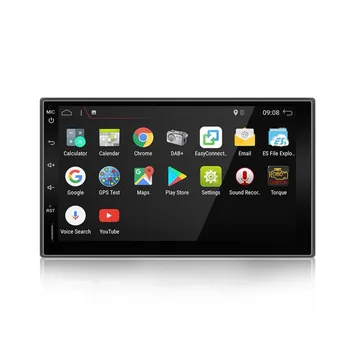 

Quad Core 7 inch 2 Din Android 7.1 Car Audio Stereo Radio Universal GPS Navigation Bluetooth Head Unit GPS WiFi AUX+Free Camera