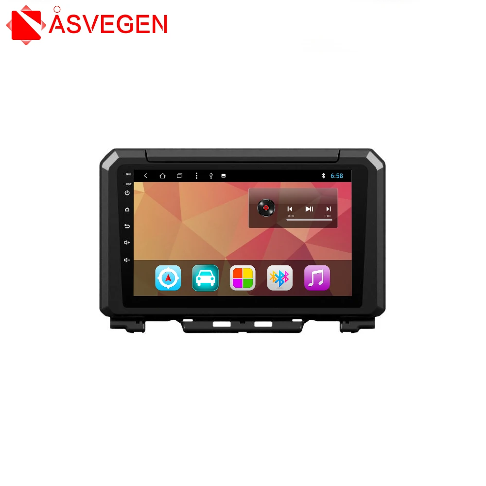 Best TS9 Android 8.1 Car Multimedia Player For SUZUKI JIMNY 2019 Ram 4G Rom 32G GPS HD Multimedia Player Navigation Car Stereo Radio 0