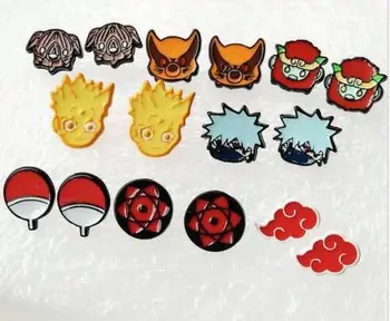 

New 20pairs Japanese anime mix Fashion Cartoon Stud Earring Cute Earrings For Women girl gifts