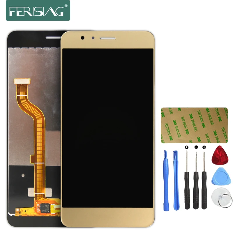 

Ferising 100% AAA LCD Display For Huawei Honor 8 Honor8 5.2 inch Replacement Display Touch Screen Digitizer Assembly + Tool Kits