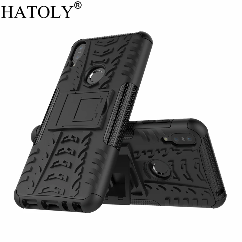 

HATOLY For Cover Asus Zenfone Max Pro M1 ZB602KL Case Armor Silicon Hard Plastic Cases for Asus Zenfone Max Pro M1 ZB601KL X00TD