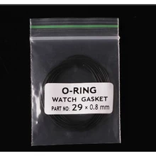 Высокое качество, 10 шт, толщина 0,8 мм, уплотнительное кольцо для часов, выберите размер 26-38 мм, чехол для ремонта часов