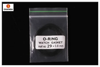 

Free Shipping High Quality 10pcs 0.8mm Thick Watch Gasket O-Ring Select Size 26-38mm for Watch Repair Watch Back Case