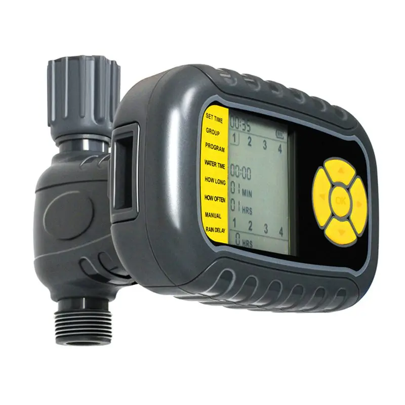 

Garden Tap Timer Solar Charging Pool Automatic Controller Garden Irrigation Watering Water Timer Programador Riego