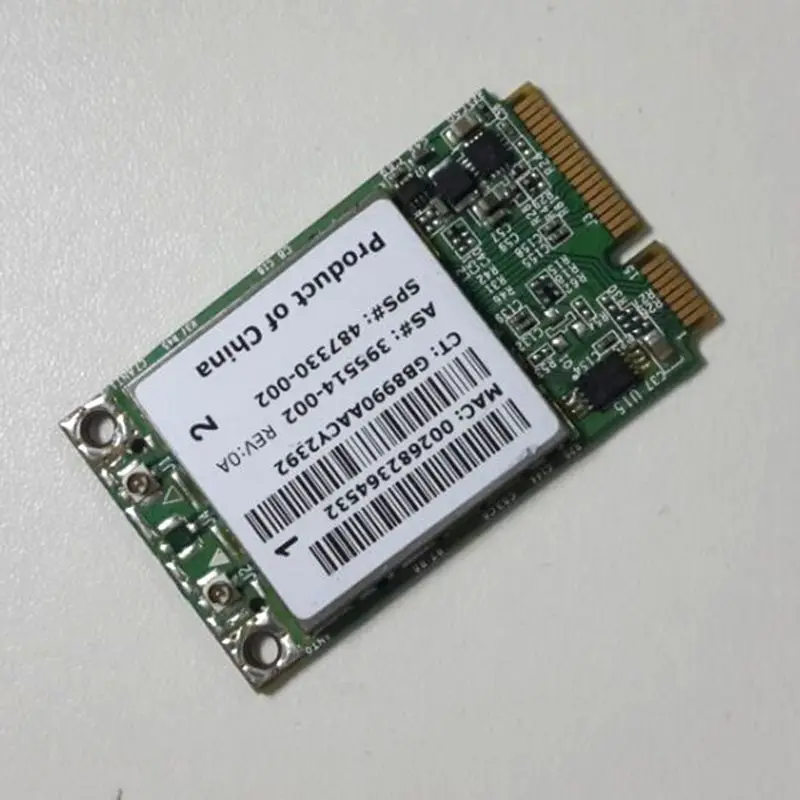 

Broadcom BCM94322MC Mini Pci Express PCI-E Wlan card 395514-002 487330-002 for hp laptop