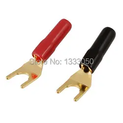 

2 x Furcate Pre Insulated Insulating Terminal for 4mm Dia Bolt