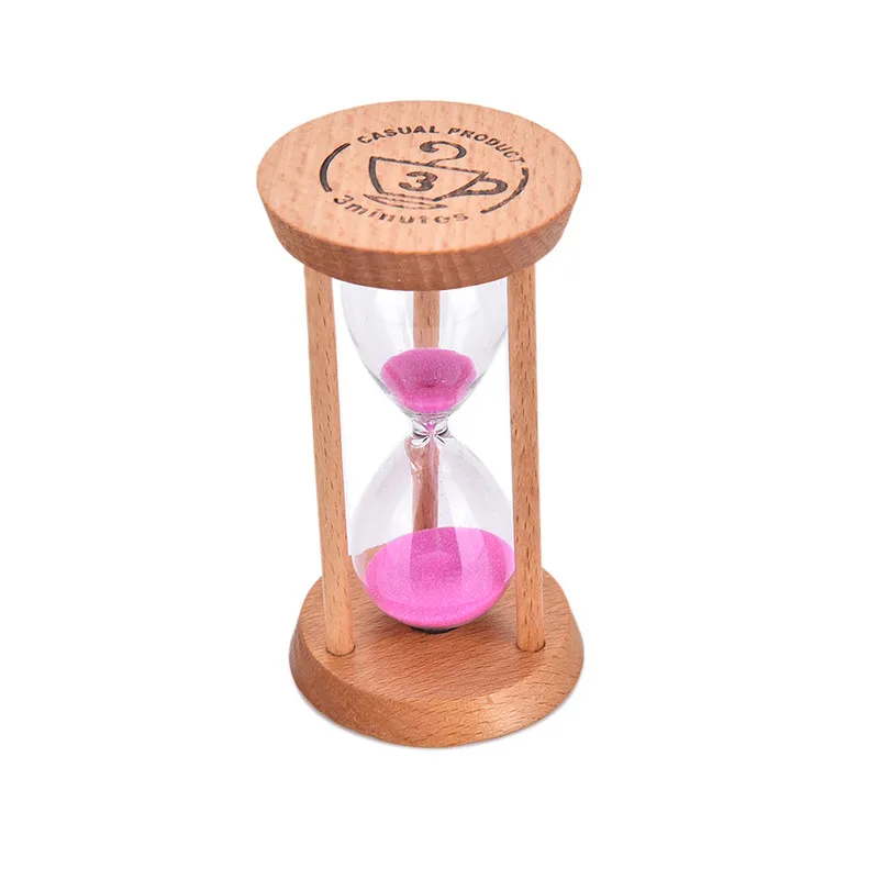 3 мин Деревянная Рамка Песочные стеклянные песочные часы для дома кухня таймер часы Декор подарок