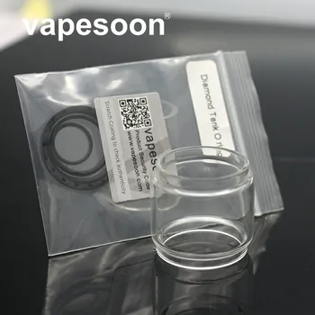 

1pcs Replacement Pyrex Glass Tube + 1 set Oring seal ring for IJOY DIAMOND Tank 5.5ml / 4.0ml Atomizer Fit Wand / SABER 100w Kit