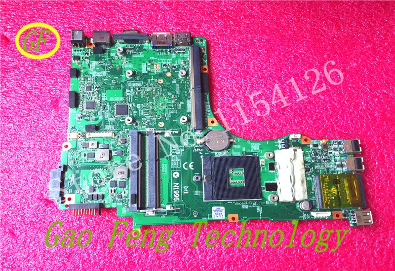 Материнская плата ноутбука MS-16F1 для MSI GX660R GT660 GT663 материнская MS-16F11 VER: 1 DDR3 не