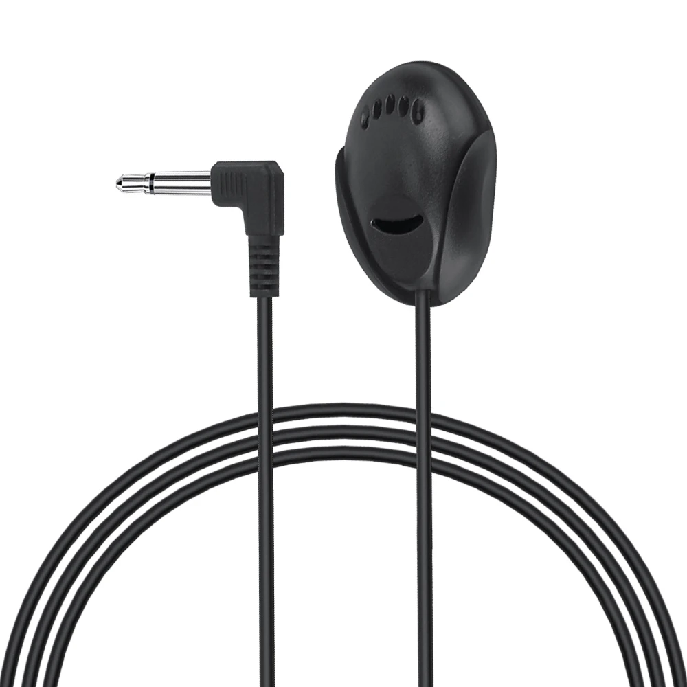 

2m Wired Car GPS Navigator Microphone 3.5mm Mono Microphone for Car Vehicle GPS Player Monitor Bluetooth Voice Speaker