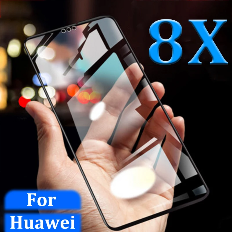 

Protective glass on for huawei honor 8c tempered glas 8x max screen protector 8 c x c8 x8 8xmax huawai honer tremp sheet film 9h