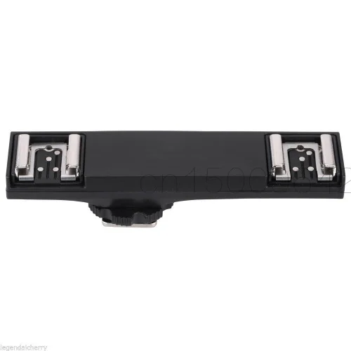

Dual Flash Hot Shoe TTL Off-Camera Speedlite Sync Cord Arm Bracket for Nikon D3200 D5200 D5300 D7000 D7100 D7200 D800 D90 DSLR