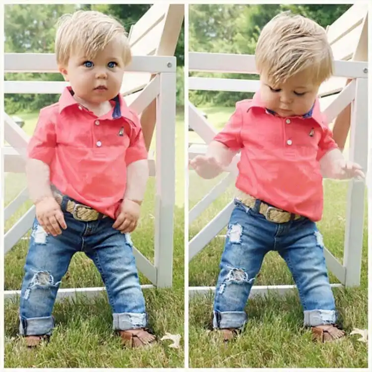 baby boy polo jeans