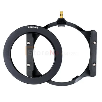 

2 in1 100mm Filter Holder + 67 72 77mm Metal adapter Ring for Lee Tiffen Singh-Ray Cokin Z 4X4 LF405-SZ