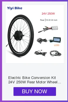 Sale Electric Bike Conversion Kit Front Motor Wheel 500W 36V Brushless Non-gear Hub Motor Engine KT LCD3 LCD5 20 24 26 inch With Tire 7