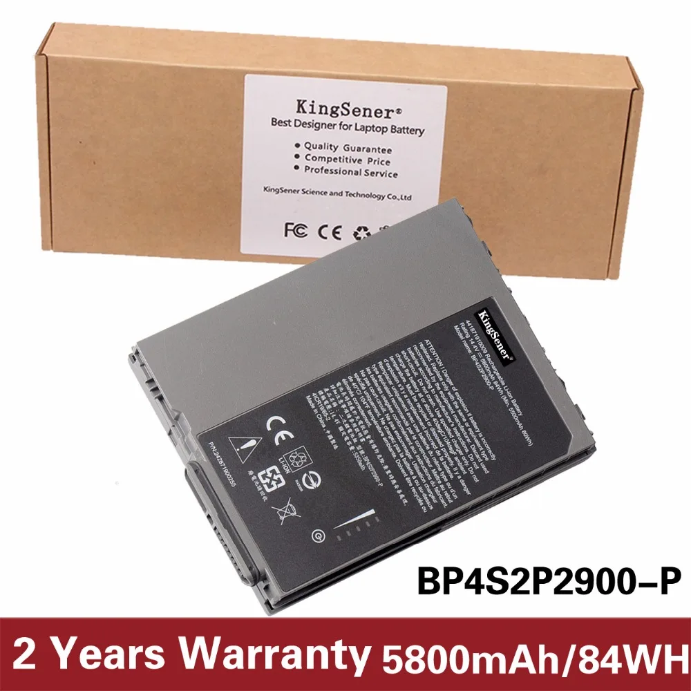 Batteria Del Computer Portatile Per Getac Kingsener Nuovo Bp4S2P2900-P Rx10 Tablet Pc Rugged Bp4S1P2100-S 14.4 V 5800 Mah/84Wh Spedizione 2 Anni Di Ga