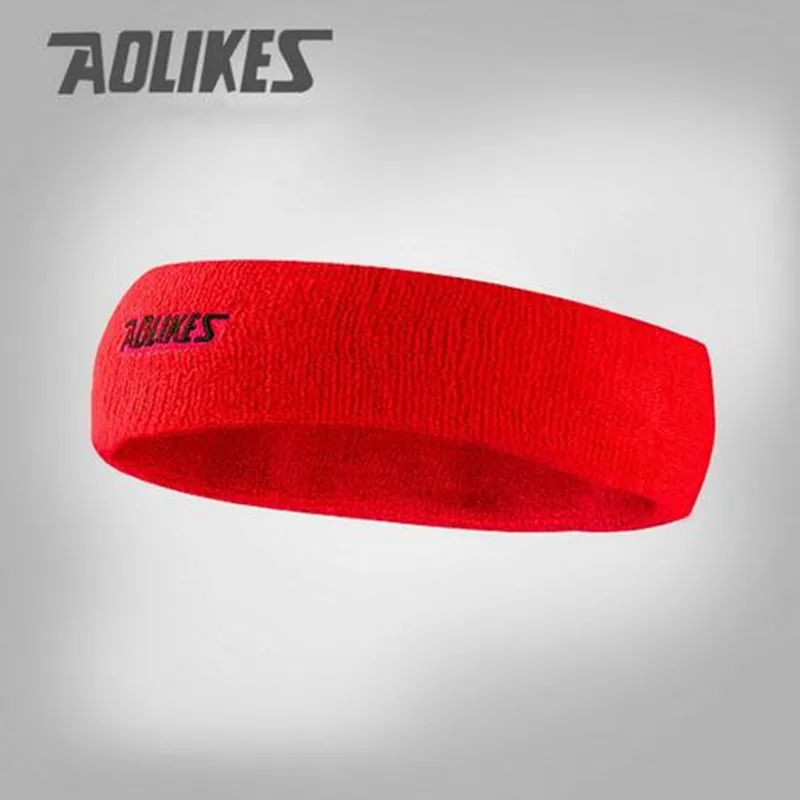 

1 Pcs Sweatbands tennis cotton headbands sports sweat headband women yoga hair bands men gym accessories outdoor motion safety
