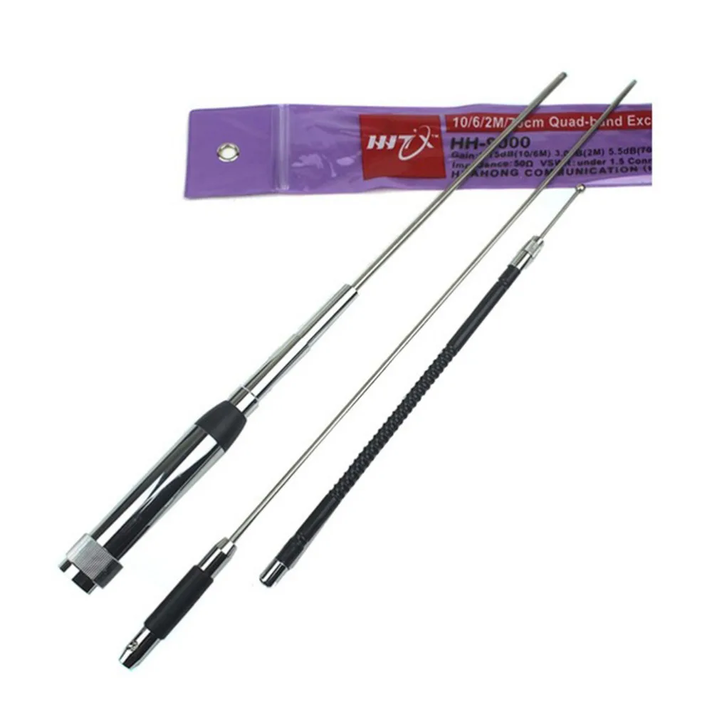 TYT th-9800 Qour band mobile Antenna HH-9000 for car radio TYT TH-9800 QYT KT-8900 KT-7900D KT8900D antenas vhf uhf (2)