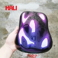 Хамелеон пигмент, изменение цвета пигмента, цвет флип порошок для ногтей, пункт: 79RP, цвет: красный/фиолетовый, размер: 30-120micron, вес: 10gram