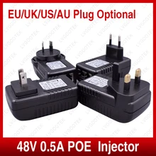 Высокое Качество POE Инжектор для CCTV IP Камера США ЕС мощность через Ethernet POE питания переключатель Ethernet адаптер cctv аксессуары