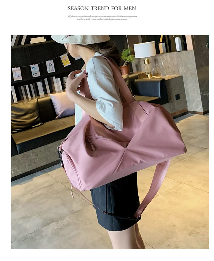 Новая модная мужская водонепроницаемая и сухая разделительная спортивная сумка большой емкости Портативная Сумка Для Фитнеса Йоги
