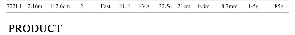 Trasinoya UL спиннинговая Удочка 2,16 м 2 сек. Ультра светильник из углеродного волокна удочка FUJI катушка сиденье Canne A Peche Olta рыболовные снасти