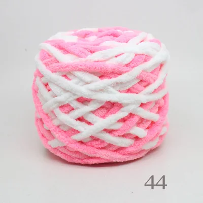 1 шт = 100 г thick cotton yarn Мягкая теплая толстая шерсть ледяная пряжа молочный хлопок линия грубой шерсти вязание крючком Пряжа ручной вязки пряжа для шарфа обувь свитер