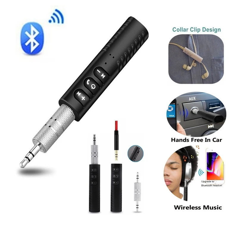 

Wireless 3.5mm Aux to For Bluetooth 4.0 Adaptor for Blue tooth Car Speaker PC TV Stereo Music Transmitter and Receiver Bleuthoot