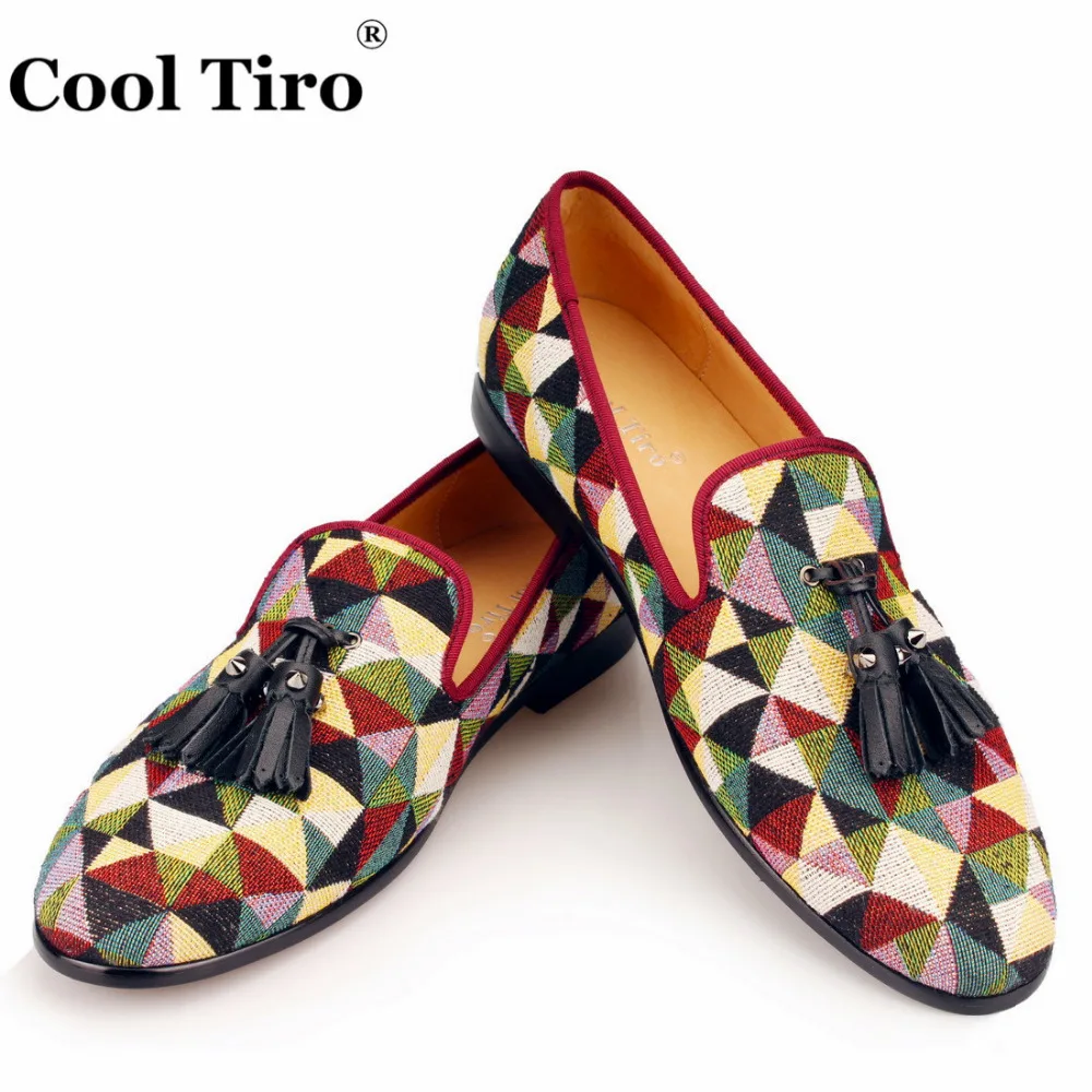Men Loafers Tassel Slippers Flat  (8)