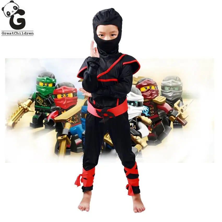 

Boys Clothes Sets Legoo Ninjago Cosplay Costumes Children Clothing Set Halloween Christmas Party Clothes Ninja Superhero Suits