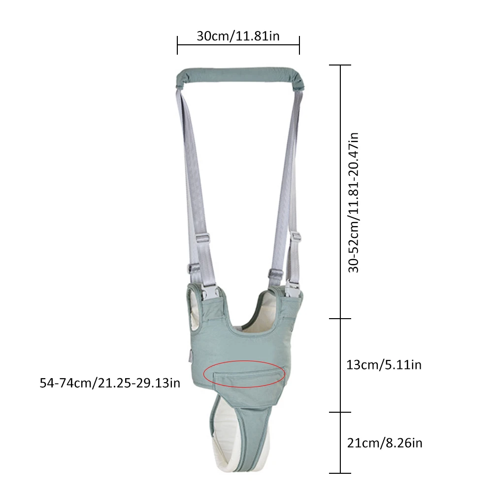 Безопасный Дышащий Пояс для ходьбы, удобный пояс для младенцев, подходит для прогулок