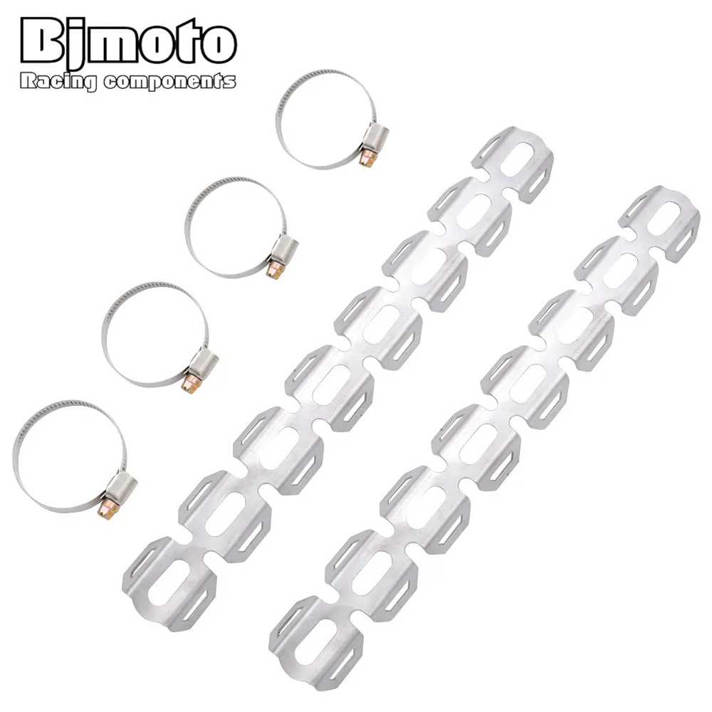 

BJMOTO Motorcycle R1200 GS Exhaust Muffler Pipe Leg Protector Heat Shield Cover For BMW R1200GS LC /ADV 2014 2015 2017
