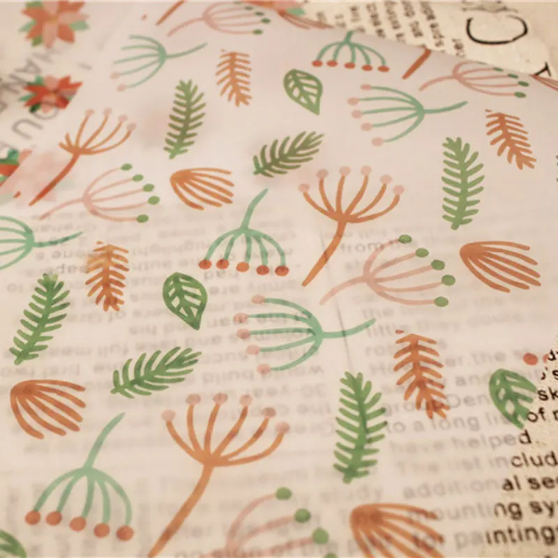 Meat packing Greaseproof wrapping paper Parchment translucent handmade soap candy cookies gift wrapping oil paper