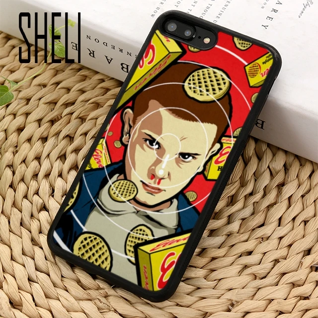 SHELI Stranger Things Eleven Waffles чехол для телефона iPhone 5 6 6s 7 8 plus 11 pro X XR XS max Samsung S7 edge S8 S9 S10 |