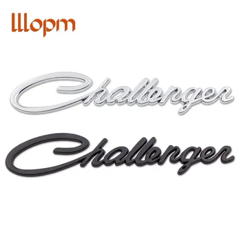 

Tuning Silver Challenger Rear Car Emblem for R/T SRT8 SRT10 SRT4 SXT Challenger Fender Dodge Chrysler Car Badge Car Sticker