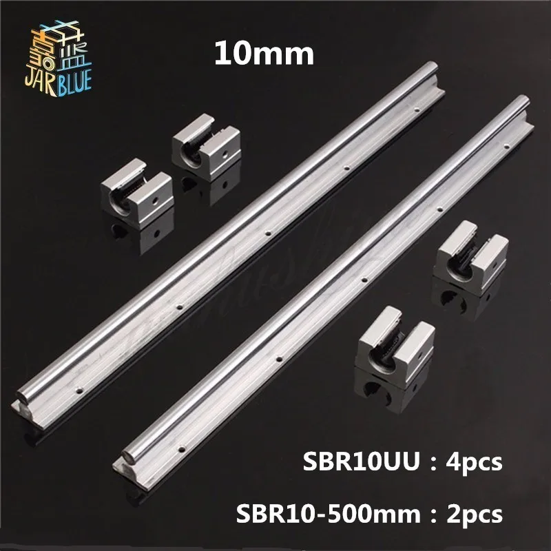 شحن مجاني 2 pcs SBR10 L 500mm خطي السكك الحديدية دعم مع 4 pcs SBR10UU الخطي دليل auminum تحمل كتلة منزلقة cnc أجزاء شحن مجاني 2 pcs SBR10 L 500mm خطي السكك الحديدية دعم مع 4 pcs SBR10UU الخطي دليل auminum تحمل كتلة منزلقة cnc أجزاء