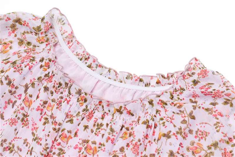 Женские платья с цветочным орнаментом ELF SACK, Розовые милые платья с открытыми плечами, пляжные платья в уличном стиле, праздничное платье с завязкой на поясе, для ношения летом