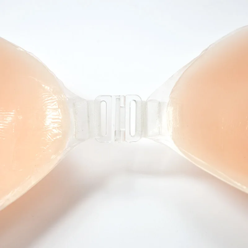 Женский силиконовый бюстгальтер пуш ап с открытой спиной|stick on|silicone brasilicone stick on bra