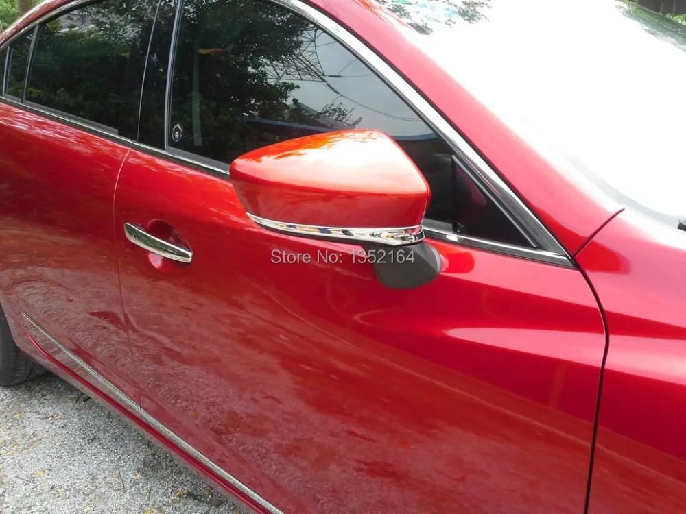 Отделка для автомобильного зеркала заднего вида Mazda 6 atenza 2014 2015 ABS chrome 2 шт./лот