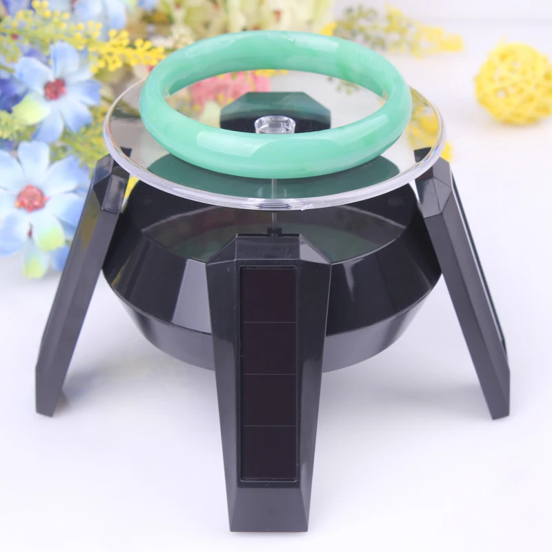Round UFO turntable bracelet display shelf stand for jewelry fashion jewelry rotary bangle displays watch showcases for jewelry Jewelry Packaging