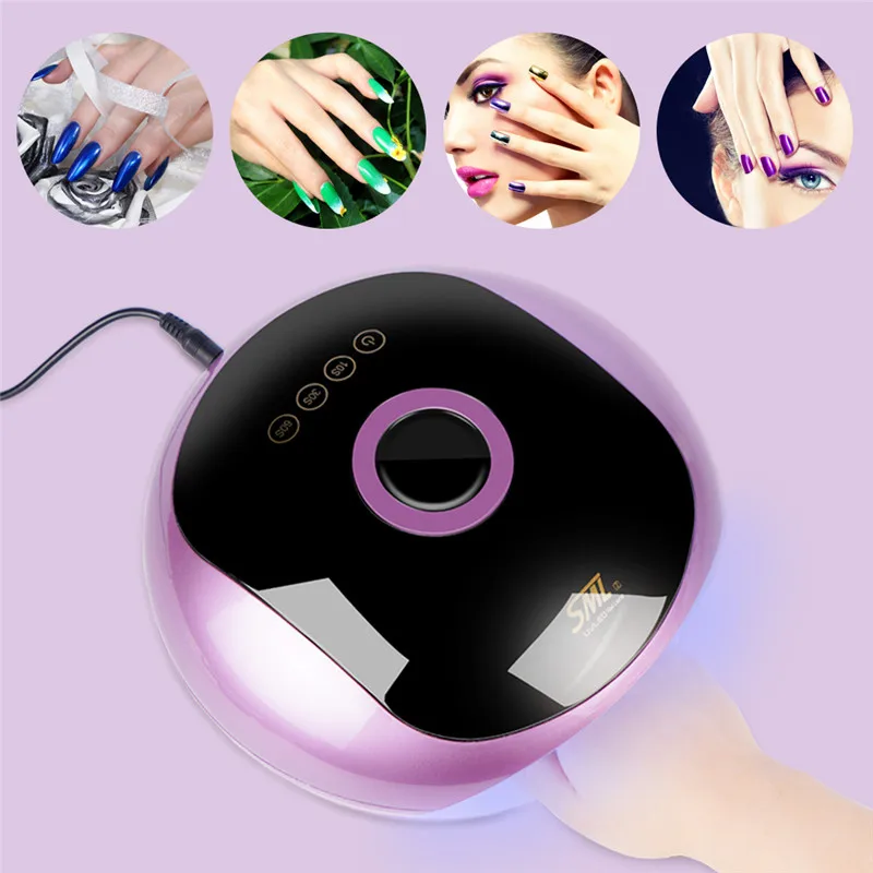 

New Series of Painless Nail Lights Smart Sensor Four-speed Phototherapy Machine Nail Tool Nail Polish Lamp Led Nail Lamp