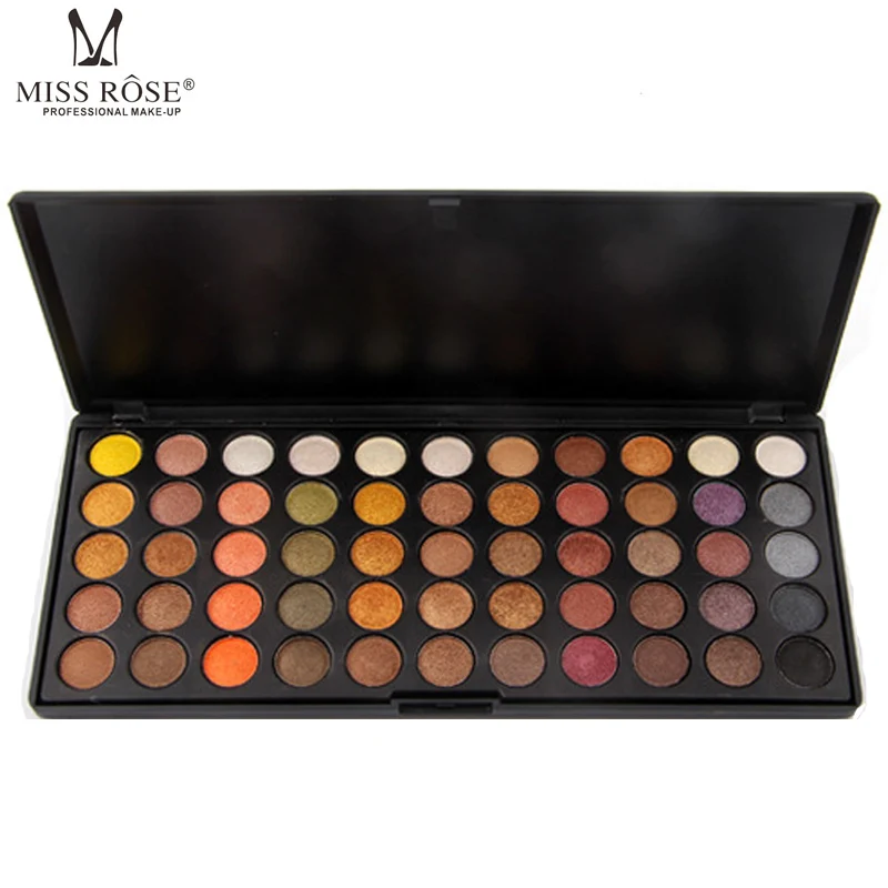 Miss Rose 1pc Shimmer Matte font b Eye b font Shadow 55 Colors Professional font b