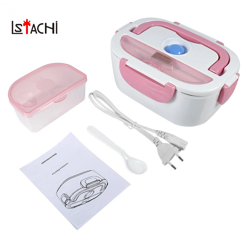

LSTACHi Food Lunch Box Portable Electric Food Heating Warmer Lunch Bento Box Home Office School Use Hot
