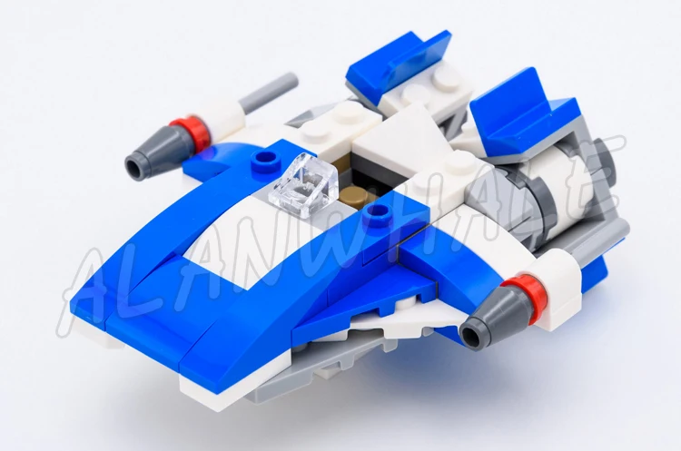 3 типа космические войны Falcon Microfighter 10893 космический корабль фигурки строительные