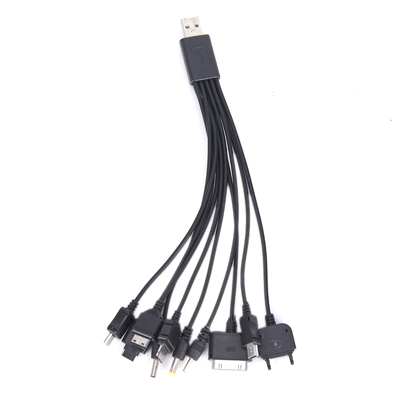 Новый универсальный Многоконтактный кабель Зарядное устройство USB-адаптер Шнур