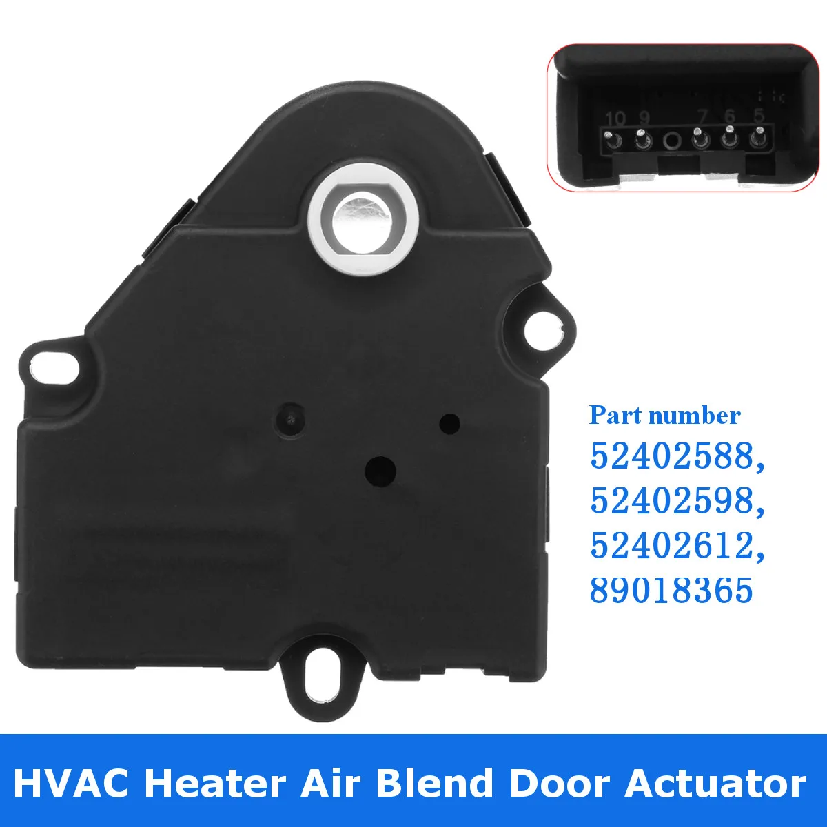 AC Heater Blend Door Actuator 604106 for Chevrolet /GMC 52402588 89018365 1572971in Locks