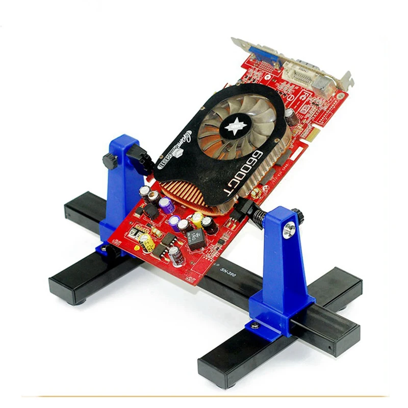 SN 390 Universal Adjustable Circuit Board Clamp PCB Holder Fixture Soldering Auxiliary Clamp For Mile Chips
