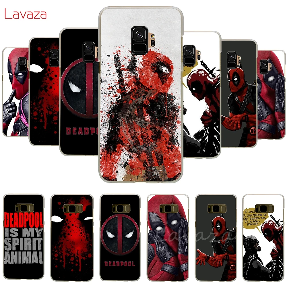 

Lavaza Cool Marvel Hero Deadpool Coque Hard Phone Cover for Samsung Galaxy M10 M20 M30 A10 A30 A40 A50 A70 Case