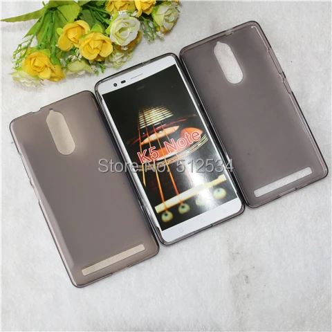 100pcs/lot&ampFree Shipping High quality soft pudding TPU Transparent Scrub Cheap Phone Case for Lenovo K5 NOTE |
