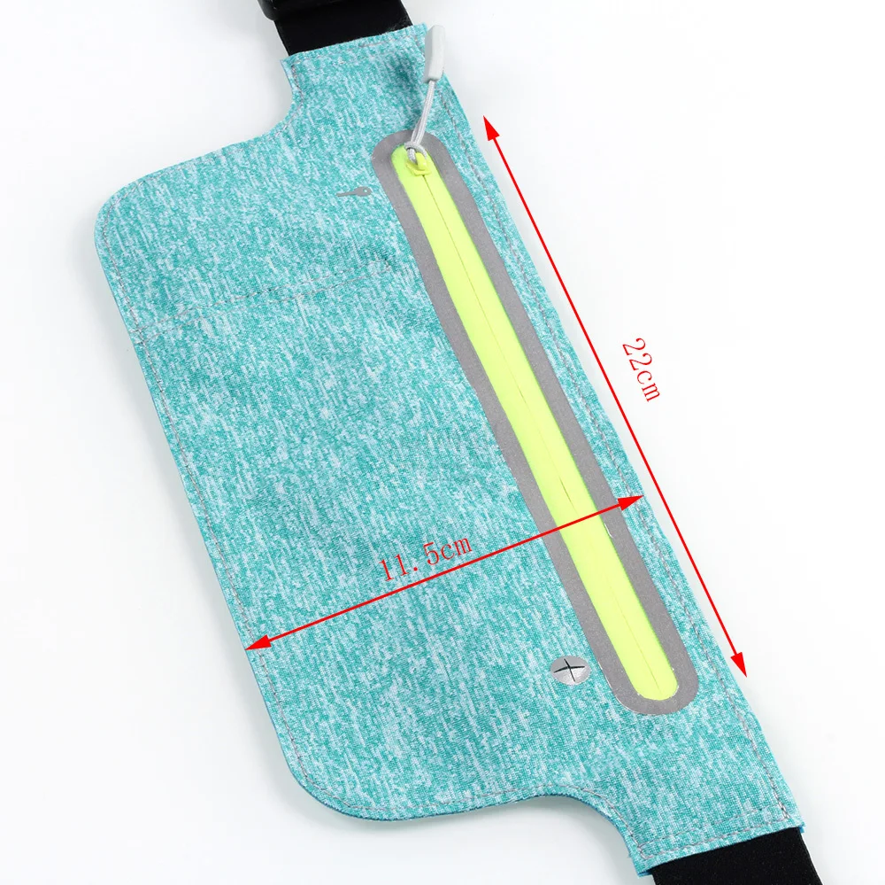 Men Women Waist Belts Pouch Packs Phone Bags Sport Running Case Carrying Cover Night vision For iPhone Huawei Xiaomi MI MAX 2 3